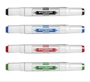 Marker suchościeralny podwójny 4szt. EASY. Wydawca: Easy Stationery. Multiszop.pl Opakowanie Marker suchościeralny podwójny 4szt. EASY