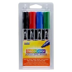 Opakowanie Markery akrylowe Primary 4 kolory