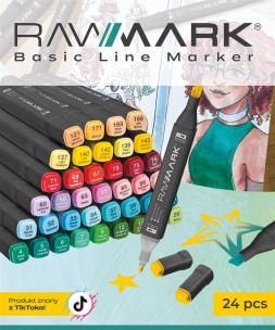 Opakowanie Markery Basic Line 24 kolory