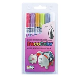 Opakowanie Markery do dekoracji różnych powierzchni 6szt