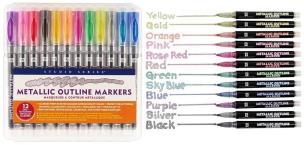 Opakowanie Markery Konturowe Outline 12 kolorów