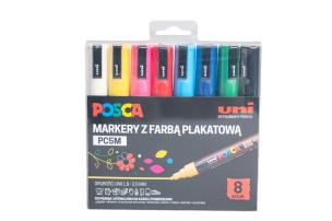 Opakowanie Markery PC-5M 16 kolorów Posca Uni