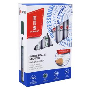 Markery suchościeralne zielony (12szt) MemoBe. Wydawca: MemoBe. Multiszop.pl Opakowanie Markery suchościeralne zielony (12szt) MemoBe