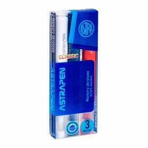 Opakowanie Markery trójkątne akrylowe Astrapen Classic 3 kolory