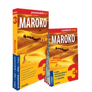 Okładka książki Maroko 3w1 przewodnik + mapa