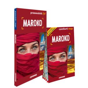 Okładka książki Maroko light: przewodnik + mapa