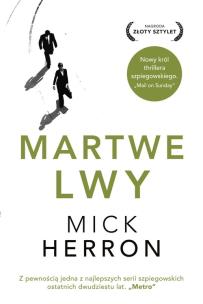 Martwe lwy w.2. Autor: Mick Herron. Multiszop.pl Okładka książki Martwe lwy w.2