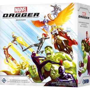 Marvel D.A.G.G.E.R. (edycja polska) REBEL. Wydawca: Rebel. Multiszop.pl Opakowanie Marvel D.A.G.G.E.R. (edycja polska) REBEL