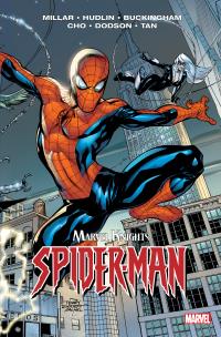 Marvel Knights Spider-Man T.1. Autor: Mark Millar. Multiszop.pl Okładka książki Marvel Knights Spider-Man T.1