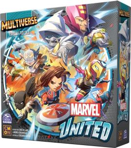 Marvel United: Multiverse CMON. Wydawca: Portal Games. Multiszop.pl Opakowanie Marvel United: Multiverse CMON
