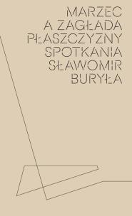 Okładka książki Marzec a Zagłada płaszczyzny spotkania