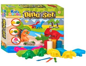 Opakowanie Masa plastyczna foremki dinozaury