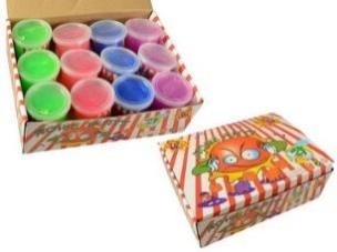 Opakowanie Masa Slime 4 kolory mix