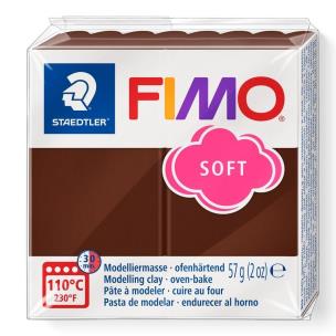 Masa termoutwardzalna Fimo 57g czekoladowy. Wydawca: STAEDTLER. Multiszop.pl Opakowanie Masa termoutwardzalna Fimo 57g czekoladowy
