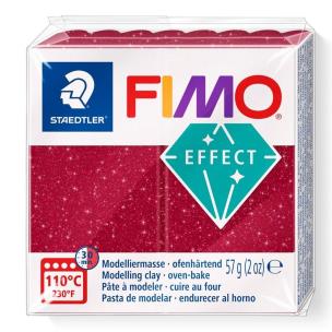 Masa termoutwardzalna Fimo 57g czerwony galaxy. Wydawca: STAEDTLER. Multiszop.pl Opakowanie Masa termoutwardzalna Fimo 57g czerwony galaxy