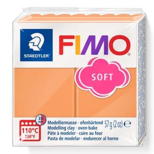 Masa termoutwardzalna Fimo 57g papaja sorbet. Wydawca: STAEDTLER. Multiszop.pl Opakowanie Masa termoutwardzalna Fimo 57g papaja sorbet