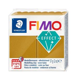 Masa termoutwardzalna Fimo 57g złoty metaliczny. Wydawca: STAEDTLER. Multiszop.pl Opakowanie Masa termoutwardzalna Fimo 57g złoty metaliczny