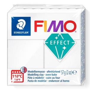 Masa termoutwardzalna Fimo Effect 57g biały. Wydawca: STAEDTLER. Multiszop.pl Opakowanie Masa termoutwardzalna Fimo Effect 57g biały