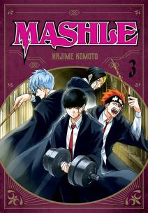 MASHLE. Tom 3. Autor: Hajime Koumoto. Multiszop.pl Okładka książki MASHLE. Tom 3