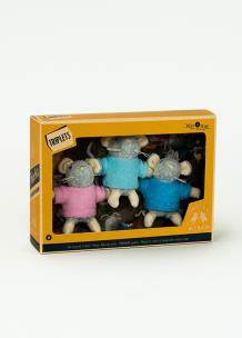 Okładka książki Maskotka z Mysiego Domku. Trojaczki