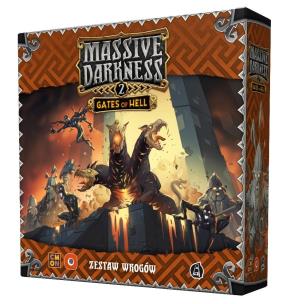 Opakowanie Massive Darkness 2: Gates of Hell zestaw wrogów