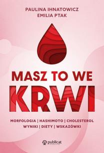 Masz to we krwi. Autor: Paulina Ihnatowicz, Emilia Ptak. Multiszop.pl Okładka książki Masz to we krwi