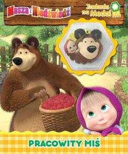Okładka książki Masza i niedźwiedź. Zadania na medal - uszkodzone