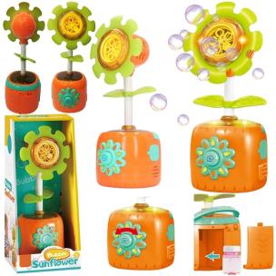 Maszynka do baniek mydlanych automatycz słonecznik. Wydawca: Maksik. Multiszop.pl Opakowanie Maszynka do baniek mydlanych automatycz słonecznik