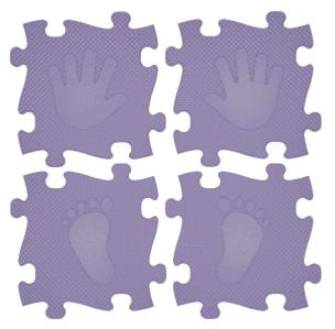 Opakowanie Mata podłogowa sensoryczna 16 el. Magic Set Fiolet