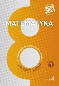 Matematyka. Przygotowanie do egzaminu ósmoklasisty. Zestawy zadań. Wersja 1. Autor: Grochowalska Marzenna, Janowicz Jerzy, Lech Jacek. Multiszop.pl Okładka książki Matematyka. Przygotowanie do egzaminu ósmoklasisty. Zestawy zadań. Wersja 1