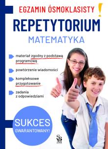 Okładka książki Matematyka. Repetytorium. Egzamin ósmoklasisty