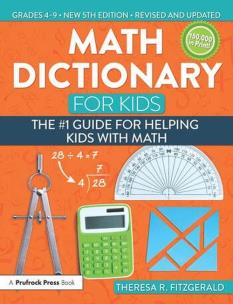 Okładka książki Math Dictionary for Kids