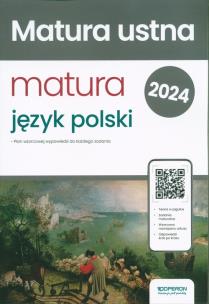 Matura 2024 Język polski Matura ustna ZPiR. Autor: Beata Zielińska, Banowski Tadeusz. Multiszop.pl Okładka książki Matura 2024 Język polski Matura ustna ZPiR