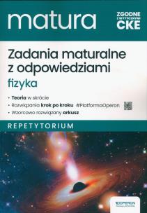 Okładka książki Matura 2025 Fizyka Repetytorium ZR