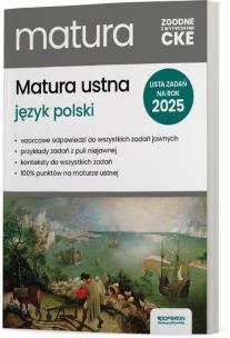 Matura 2025 Język polski Matura ustna ZRiP. Autor: Beata Zielińska, Banowski Tadeusz. Multiszop.pl Okładka książki Matura 2025 Język polski Matura ustna ZRiP