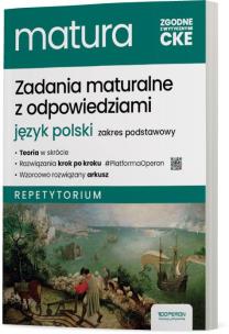 Okładka książki Matura 2025 Język polski Repetytorium ZP