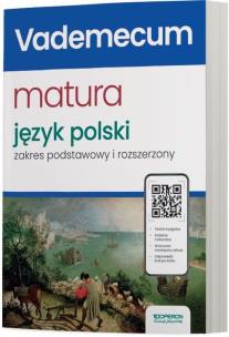 Matura 2025 Język polski Vademecum ZRiP. Autor: Steblecka-Jankowska Magdalena, Renata Janicka-Szy. Multiszop.pl Okładka książki Matura 2025 Język polski Vademecum ZRiP