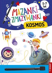 Okładka książki Mazanki-zmazywanki. Kosmos