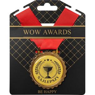 Opakowanie Medal prezentowy z napisem Najlepszy