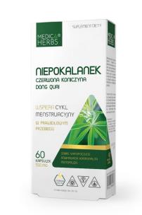 Zdjęcie produktu Medica Herbs Niepokalanek + czerwona koniczyna + dong quai 60kaps