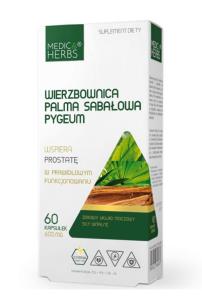 Zdjęcie produktu Medica Herbs Wierzbownica + palma sabałowa + pygeum 60kaps