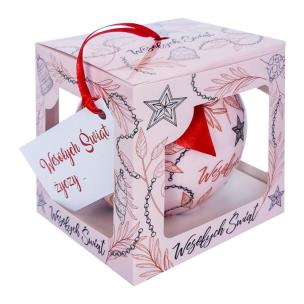 Opakowanie Mega bombka różowa