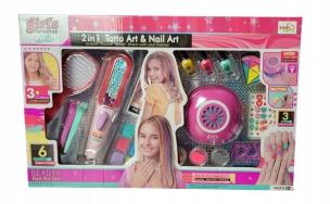 Mega zestaw piękności 2w1 17 el. Wydawca: Rastar. Multiszop.pl Opakowanie Mega zestaw piękności 2w1 17 el