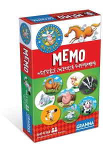 Opakowanie Memo. Wszystkie zwierzęta Superfarmera GRANNA