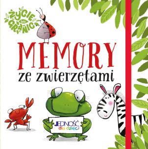 Memory ze zwierzętami. Autor: Żołądek Barbara. Multiszop.pl Okładka książki Memory ze zwierzętami