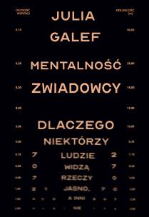 Okładka książki Mentalność zwiadowcy. Dlaczego niektórzy ludzie widzą rzeczy jasno, a inni nie