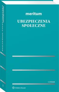 Okładka książki Meritum Ubezpieczenia społeczne