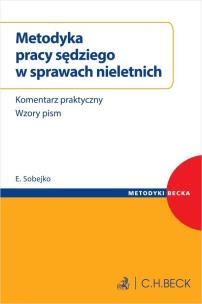 Okładka książki Metodyka pracy sędziego w sprawach nieletnich