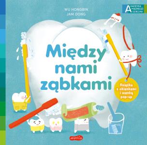 Między nami ząbkami. Autor: Wu Hongbing. Multiszop.pl Okładka książki Między nami ząbkami