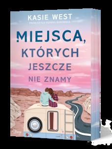 Miejsca, których jeszcze nie znamy. Autor: Kasie West. Multiszop.pl Okładka książki Miejsca, których jeszcze nie znamy
